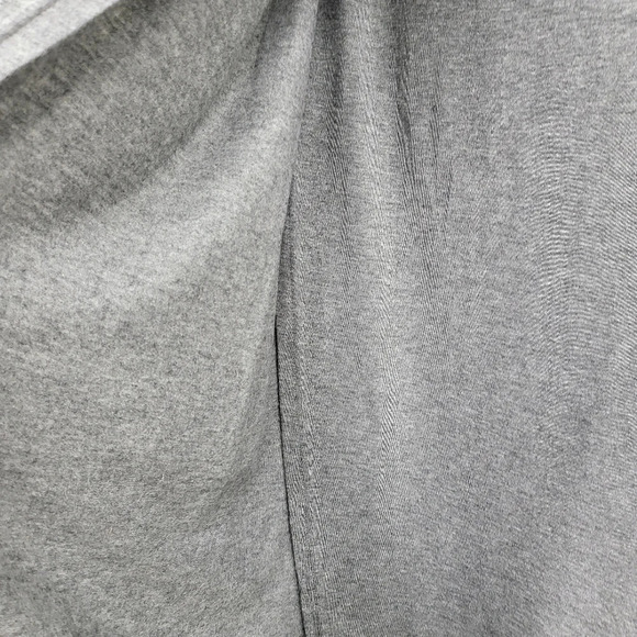 CLUB MONACO Women's Size Medium Gray Faux Wrap Modest Skirt - Picture 2 of 8